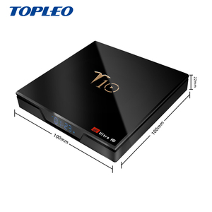 T10 carcasa de Metal <span class=keywords><strong>CPU</strong></span> Rockchip Amlogic personalización smart android tv set top box - Product Image 4