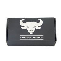 Boîtes d'emballage en carton ondulé de bonne qualité, boîte en papier personnalisée, boîte cadeau pour vêtements avec couvercle