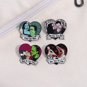 <span class=keywords><strong>Série</strong></span> télévisée européenne <span class=keywords><strong>américaine</strong></span> créative coulée de métal dessin animé amour personnage modélisation broche revers Badge accessoires - Product Image 2