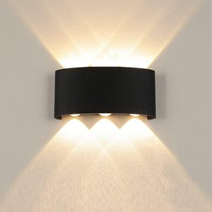Lámpara de Pared LED de Aluminio de Alta Calidad, Antideslumbrante, para Uso en Interiores/Exteriores, Impermeable, Diseño Moderno, Alto CRI 70-80 - Product Image 1