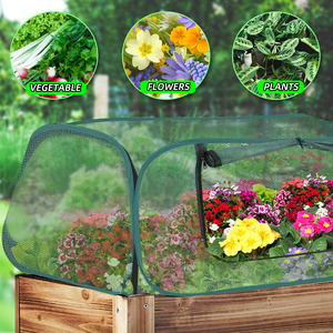 Pop up Mini Mesh Plant Couvre Portable Serre Jardin Lit Garde Couverture pour Protéger Plante Légumes Fruits Des Oiseaux Insectes - Product Image 4