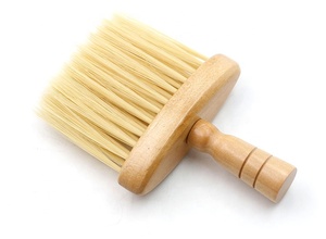Nuovo Tipo di <span class=keywords><strong>Spazzola</strong></span> per Capelli con Pettine Integrato, <span class=keywords><strong>Spazzola</strong></span> in Legno per Pulizia Collo e Viso, Strumenti per Salone di Parrucchiere - Product Image 5