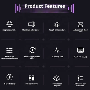 ATK RS7 Professional Magnetic <b>Switch</b> Keyboard 75% Layout Fast Trigger 8000 Polling Rate Low Latency Zone Cherry MX Mechanical - Product Image 6
