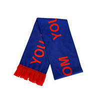 En gros de haute qualité Livraison Rapide design personnalisé foulards polyester sublimation Imprimer Votre Propre Logo publicité écharpe de football
