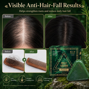 <span class=keywords><strong>Shampoo</strong></span> per la Cura dei Capelli con Foglie di Tuia Orientale e Erba Usman, per Radici Voluminose, Controllo dell'Olio, Rinfrescante, Vendita all'Ingrosso - Product Image 2