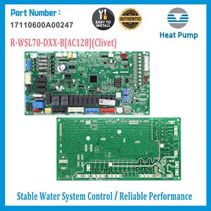 17110600A00247 Carte de commande d'ensemble de module hydronique Clivet pour système de pompe à chaleur, pièces de CVC. pour R-WSL70-DXX-B[AC128] - Product Image 2