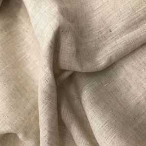 Wholesale 100% High-<strong>Count</strong> Pure <strong>Linen</strong> Plain Woven Fabric for Men's and Women's Spring and Summer Dresses Shirts Fabric - Product Image 4