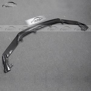 Carbon Fiber Front Bumper Lip Chin Spoiler Side Winglet <b>Splitter</b> for Lexus IS F Sport 2017-2019 - Product Image 6