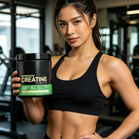 Poudre de créatine pour le renforcement musculaire, complément pré-entraînement, boisson d'hydratation pour la remise en forme pour adultes
