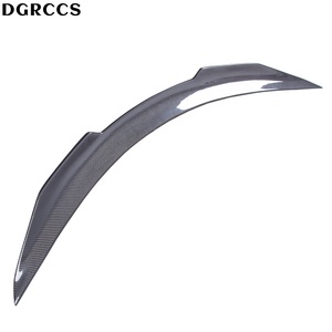 DGRCCS Series G37 2Door Coupe PSM Style Carbon Fiber Polished Rear Spoiler Trunk Wing 2008-2012 <b>Tape</b> - Product Image 5