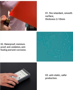 2mm rỗng tạm thời tường chống cháy <span class=keywords><strong>PP</strong></span> CuộN tấm nhựa bảo vệ sóng dày Hội Đồng Quản trị để bảo vệ sàn - Product Image 5