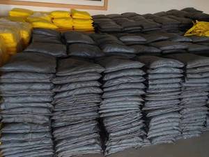 Oilspillpro CHA-PI4050 Yellow Meltblown Chemical Absorbent Hazmat Pillow From Jiangsu for <strong>Environment</strong> Protection - Product Image 5