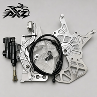 Leva del Freno Posteriore in Alluminio CNC 7075 per Surron LBX, Accessorio ad Alte Prestazioni per Moto Elettriche Fuoristrada MX