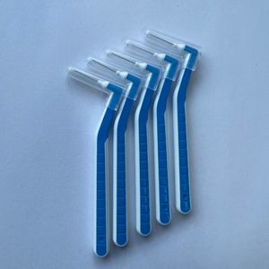 Kit de brosses interdentaires orthodontiques en plastique avec poils en nylon pour soins dentaires, taille personnalisée 1 - Product Image 1