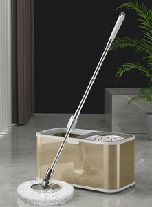 Serpillière et seau avec système d'essorage, pour le nettoyage du sol - Product Image 6