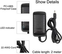 Quantité de prise murale européenne 1200ma 10 volts 12W Ac Dc adaptateur d'alimentation 10V 1,2a