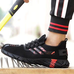 Chaussures <span class=keywords><strong>de</strong></span> travail légères et respirantes <span class=keywords><strong>tendance</strong></span> 2092-ZG, baskets à embout d'acier pour hommes et femmes, baskets <span class=keywords><strong>de</strong></span> travail indestructibles - Product Image 2