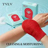 Ensemble de gants exfoliants antibactériens pour le bain et la douche, nettoyage en profondeur, élimination des peaux mortes, gant de gommage corporel lisse et soyeux