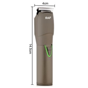Tondeuse à cheveux portable sans fil RAF, nouvelle version, faible bruit, 5W, professionnelle, rechargeable, rasoir pour hommes, RAF nouvelle version, faible bruit, sans fil - Product Image 6