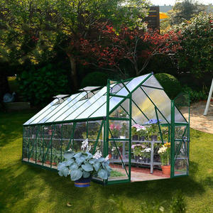 Precio de fábrica de alta calidad PC policarbonato cubierto al aire libre casas verdes/jardín invernadero - Product Image 6