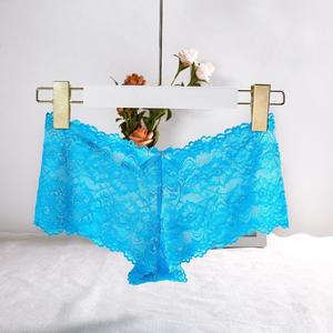 Tangas de Encaje sin Costuras para Mujer, Lencería Sexy con Perlas, Color Sólido, Tangas Divertidas y Sexys para Chicas - Product Image 2