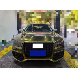 Vendita calda ricambi Auto paraurti anteriore modificato con griglia a nido d'ape per <span class=keywords><strong>Audi</strong></span> A8 S8 <span class=keywords><strong>D4</strong></span> aggiornamento al Kit carrozzeria stile RS8 2011-2015 - Product Image 5