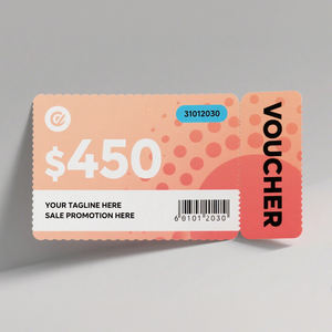 Services d'impression de coupons de réduction personnalisés en papier, de cartes-cadeaux et de bons d'achat - Product Image 4