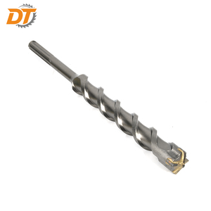 Jeu de forets SDS Max et SDS Plus personnalisables DT, forets à pointe plate/croisée en carbure pour maçonnerie, à une ou deux cannelures - Product Image 5