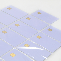 Tarjeta de Control de Acceso RFID J3R180 J3R150 de 13.56 MHz, Material PVC, Blanca, con Chip de Contacto