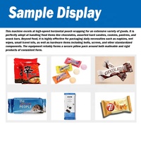 Automatische Mehrzweck-Verpackungsmaschine für Kekse, Pita-Brot, Donuts, Gebäck und Backwaren mit Beutelverpackungsfunktion