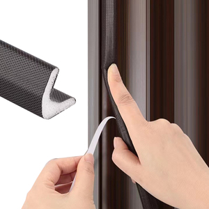 Sliding <strong>Door</strong> Seal Strip Weather Strip Plastic <strong>Door</strong> <strong>Stopper</strong> for <strong>Door</strong> Window Sealing Gates Front <strong>Door</strong> Window Gap Strips - Product Image 1