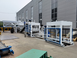 David QTJ6-15 machine automatique à blocs de béton à moteur diesel haute capacité de production pavé de briques de sable Curbstone Hourdis - Product Image 4