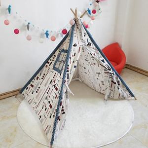 Intérieur Extérieur Jouet en Bois Massif <span class=keywords><strong>Tipi</strong></span> Tentes pour Enfants Tente pour Enfants Intérieur de <span class=keywords><strong>Voiture</strong></span> Tente de Décoration pour Enfants - Product Image 6