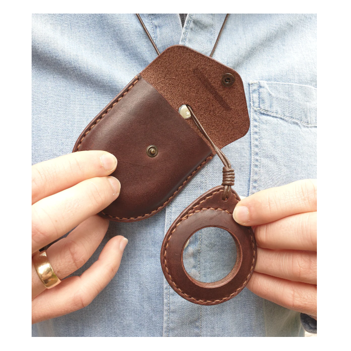 Кожаное увеличительное стекло и Сумка для кемпинга