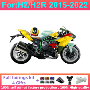 Kit de carénage complet moulé par injection pour <span class=keywords><strong>moto</strong></span>, compatible avec Ninja H2 <span class=keywords><strong>H2R</strong></span> 2017 2018 2019 2020 2021 2022, kits de carénages Zxmt - Product Image 4