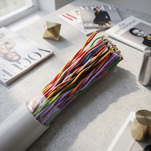 Cable Telefónico Cat3 <span class=keywords><strong>de</strong></span> 0.5 mm <span class=keywords><strong>de</strong></span> Diámetro con Código <span class=keywords><strong>de</strong></span> Color, Multipares para Interiores, 10, 15, <span class=keywords><strong>20</strong></span>, 25, 30, 50, 100, 150, 200, 300 Pares - Product Image 5