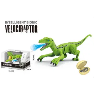 Brinquedo de dinossauro rc com som e luz, mais nova chegada, programação, brinquedo de dinossauro rc, simulado para crianças, 2023