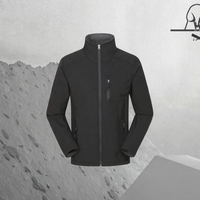 Nouvelle veste polaire imperméable et coupe-vent écologique Lt Apex Bionic 2025 pour l'hiver et les activités de plein air, méthode de tricotage OEM, devant