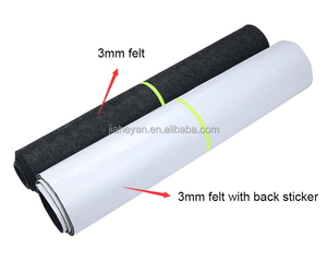 Tela de Fieltro Autoadhesiva, Transpirable y Ecológica de 3mm de Grosor para Protección de Muebles y Paneles de Puertas de Automóviles - Product Image 1