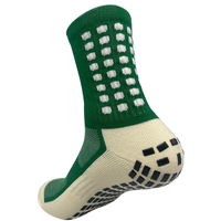 Chaussettes de football pour hommes en coton et élasthanne écologiques respirantes antidérapantes épaisses à pois 2026