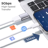 Adaptateur audio USB 3.2 Gen1 5 Gbps Type C, synchronisation des données OTG, sortie DC, chargeur rapide pour ordinateur portable et appareil photo