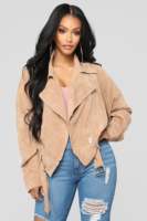 Vente en gros de vestes et manteaux courts en laine de couleur unie à la mode pour l'hiver 2022 sur mesure vestes de créateur manteaux pour femmes