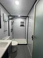 Conteneur habitable extensible économique de 20 pieds et 40 pieds, pour usage scolaire ou commercial, 2 à 5 chambres, étanche, mobile, préfabriqué, en panneaux sandwich d'acier, moderne