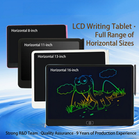 Tablette d'écriture LCD 16 pouces, planche à dessin électronique pour les devoirs et les croquis des enfants