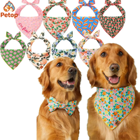 Bandana Triangulaire de Luxe pour Chiens, Imprimé Personnalisé, Écologique, Doux, 100% Coton, Foulard de Cou, Accessoire de Mode pour Halloween et Noël