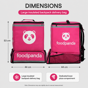 <span class=keywords><strong>Sac</strong></span> à <span class=keywords><strong>dos</strong></span> isotherme pour livraison de pizza personnalisé, imperméable, pour moto, 130 g/m², compatible avec Doordash, Glovo, Food Panda, avec éclairage LED - Product Image 3