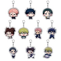 47 styles de pendentifs en acrylique Jujutsu Kaisen (JJK) Gojo Satoru Itadori Yuji, porte-clés anime, décoration, cadeau