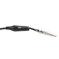 Câble de sonde d'oscilloscope avec connecteur mâle BNC Q9 et double pince crocodile, accessoires d'oscilloscope