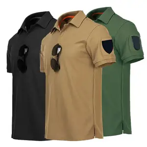 Men's Oversize Custom Logo Turn-down Collar 3 Button Pique Jersey Polyester Breathable Golf quick dry Polo T Shirt