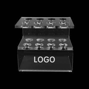 Medische Kwaliteit Acryl Reageerbuisstandaard | 8-gaats Organizer Voor Prp/<span class=keywords><strong>Prf</strong></span>, Bloedmonster & Centrifugebuizen - Product Image 1